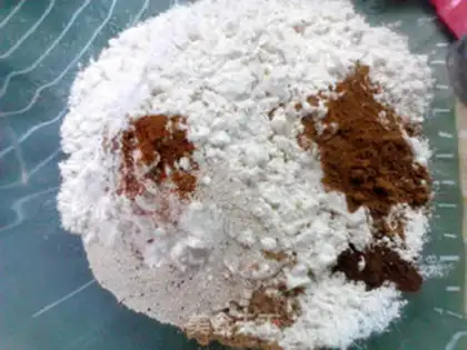 Make Natural yeast for Greek Easter bread step 1