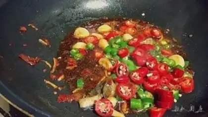 Make Dry-burn fish step 11