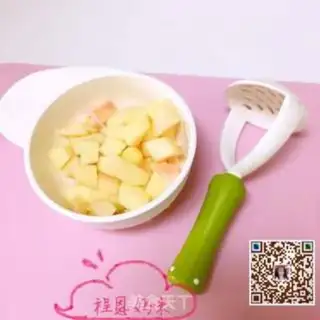 Make Peach muffins step 1