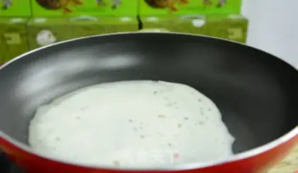 Make Snack eggcake step 3