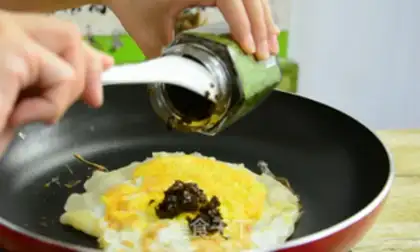 Make Snack eggcake step 6