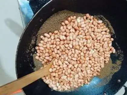 Make Salted peanuts step 2
