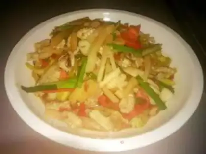 Make Spicy squid step 9