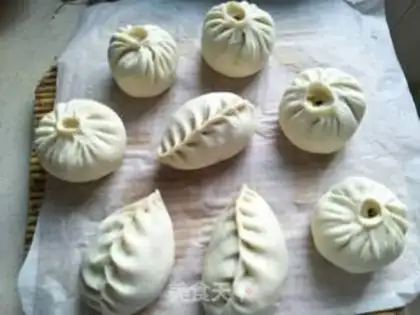 Make Pumpkin bun step 6