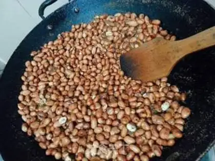Make Salted peanuts step 5