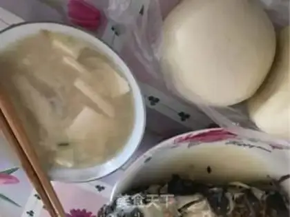 Make Tofu soup step 18