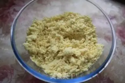 Make Green bean cake step 6