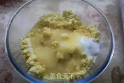Make Green bean cake step 9
