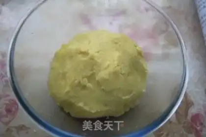 Make Green bean cake step 10