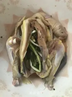 Make The country version is called a flower chicken step 1