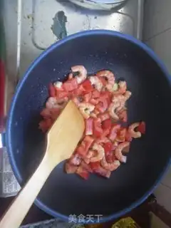 Make Tomato shrimp step 3
