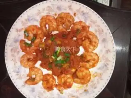 Make Tomato shrimp step 5