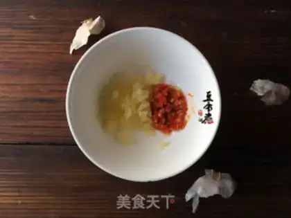 Make Oily broccoli step 2
