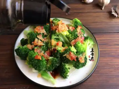 Make Oily broccoli step 5