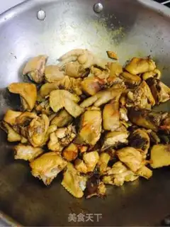 Make Chicken stew mushrooms step 8