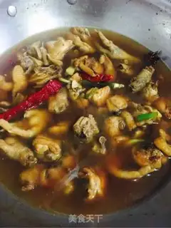 Make Chicken stew mushrooms step 11