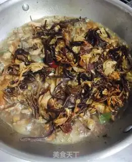 Make Chicken stew mushrooms step 12