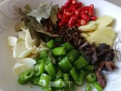 Make Spicy snails step 1