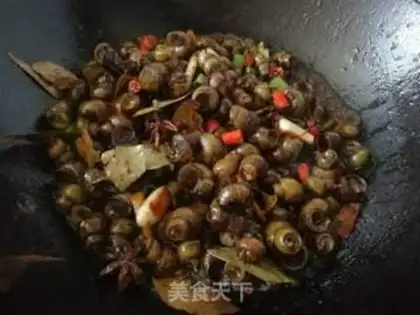 Make Spicy snails step 3