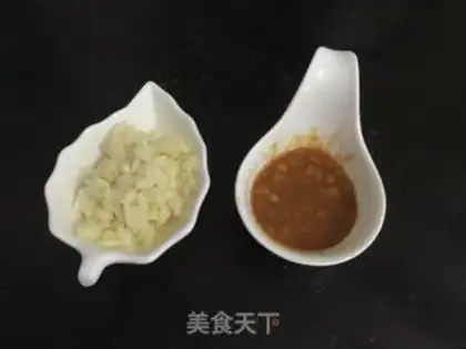 Make Garlic soy leaves step 1