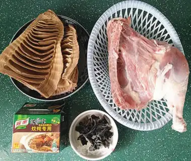 Make Wild bamboo duck legs step 0