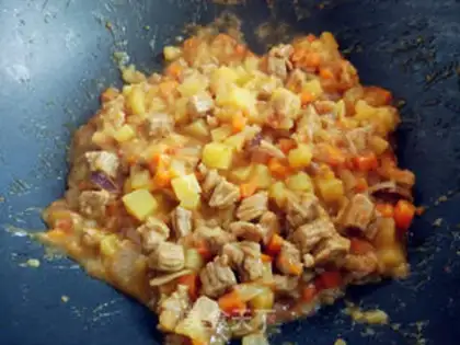 Make Potato beef step 13