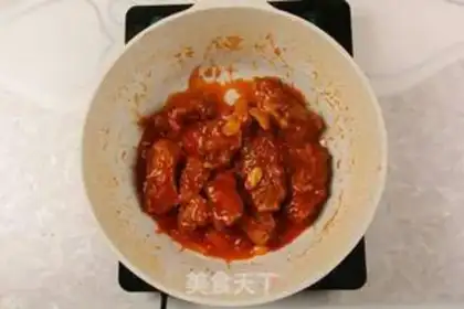 Make Tomato sauce ribs step 8