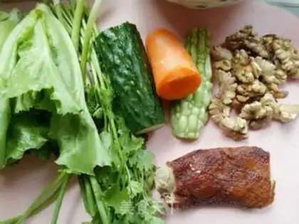 Make Duck bun step 1