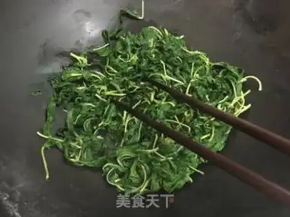 Make Garlic soy leaves step 6