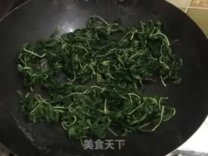 Make Garlic soy leaves step 7