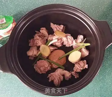 Make Wild bamboo duck legs step 6