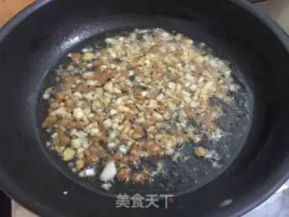 Make Garlic soy leaves step 9