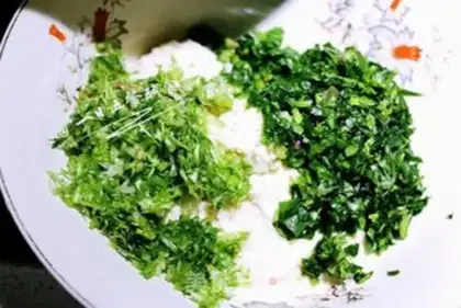 Make Spinach Beans step 2