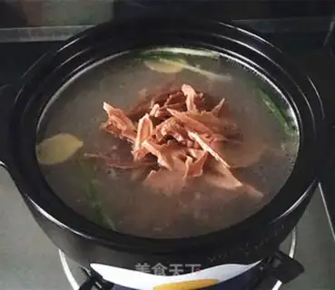 Make Wild bamboo duck legs step 9