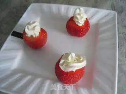 Make Butter strawberries step 5