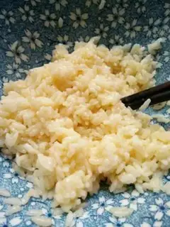 Make Lazy rice step 1