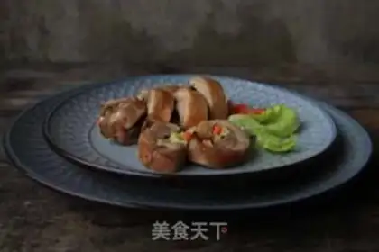 Make Duck vegetable rolls step 15