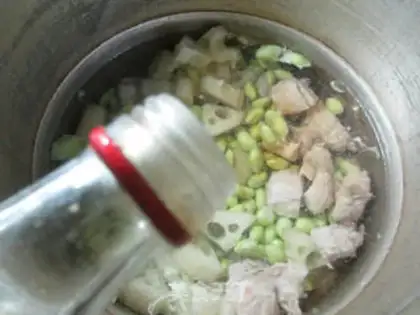 Make Bean-leaved bone soup step 4