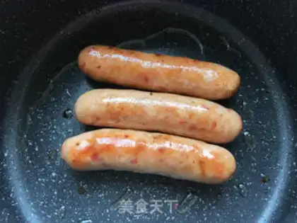 Make Egg burrito sausage roll step 7