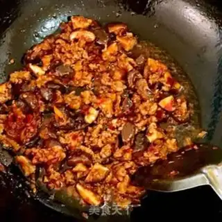 Make Tofu with mushrooms step 5
