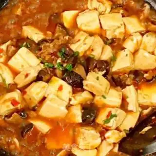 Make Tofu with mushrooms step 9
