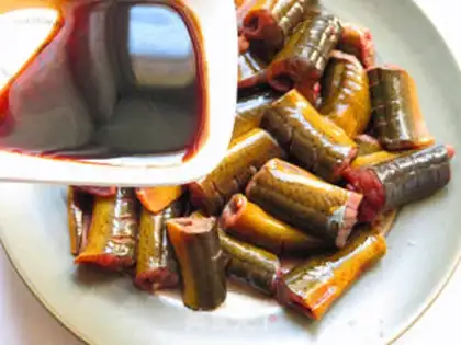 Make Red-burned mackerel step 1