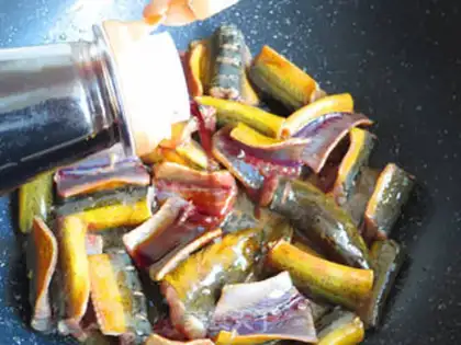 Make Red-burned mackerel step 8