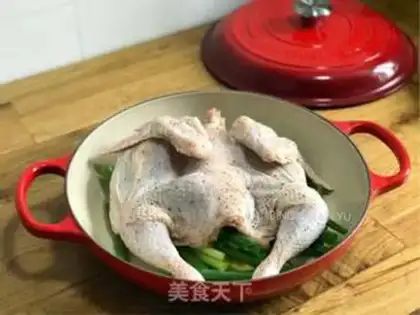 Make A chicken with no onions step 2