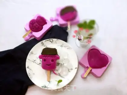 Make Flamingo ice cream step 8