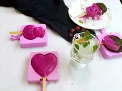 Make Flamingo ice cream step 11
