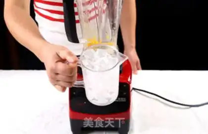 Make Mango smoothies step 2