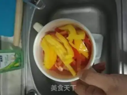 Make Spicy hands tore chickens step 2