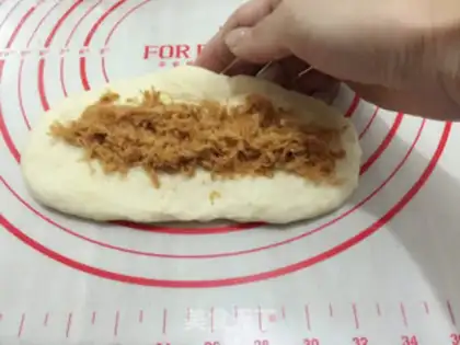 Make Spicy pine buns step 8