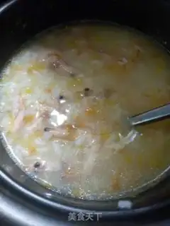 Make Shrimp congee step 2